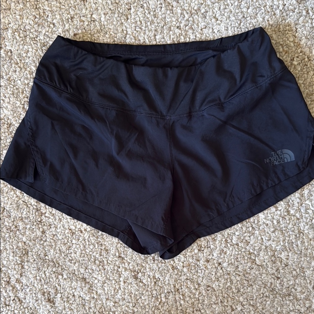 The North Face Black Athletic Shorts Lightweight Elastic Waist